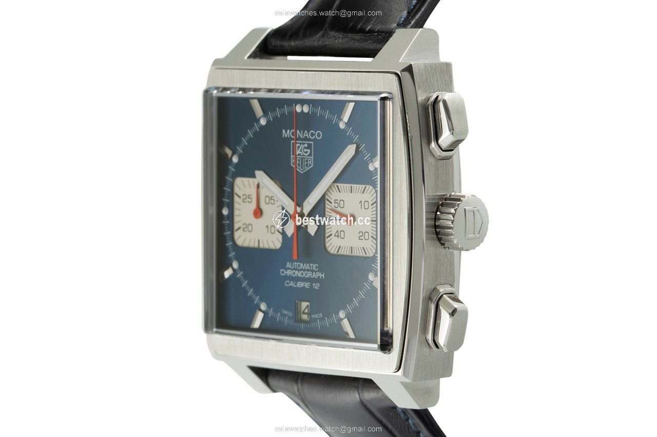 IMG_9086 TAG Heuer Monaco Calibre 12 Mens watch Unisex Automatic Steel CAW2111 3