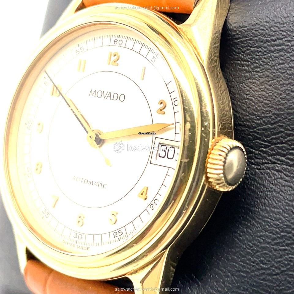 Movado 1881 Automatic Mens watch Unisex Automatic Yellow gold Movado 40.A9.880 3