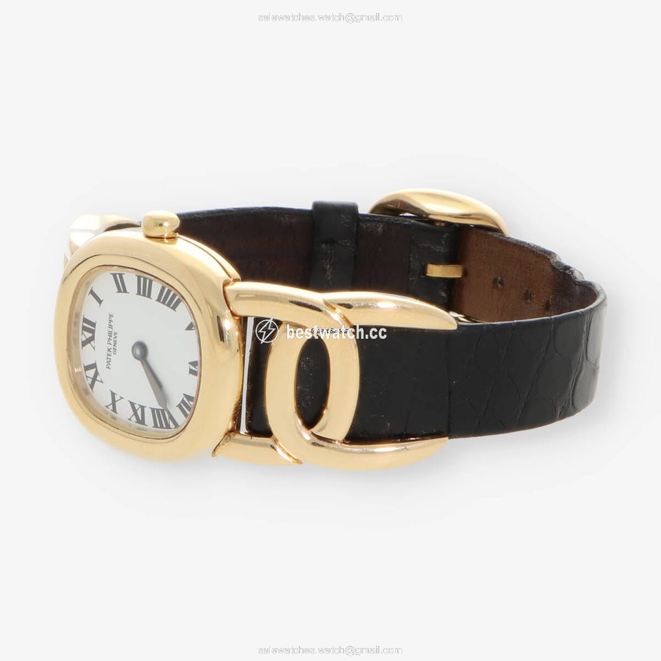 IMG_9086 Patek Philippe Golden Ellipse Womens watch Quartz Yellow gold 4830J 3