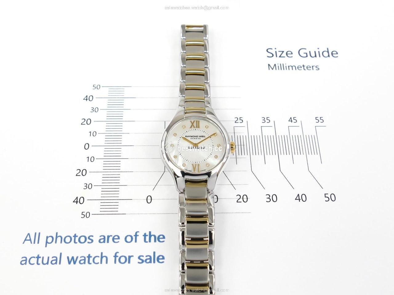 IMG_9086 Raymond Weil Noemia Womens watch Quartz Steel 5124-STP-00985 3
