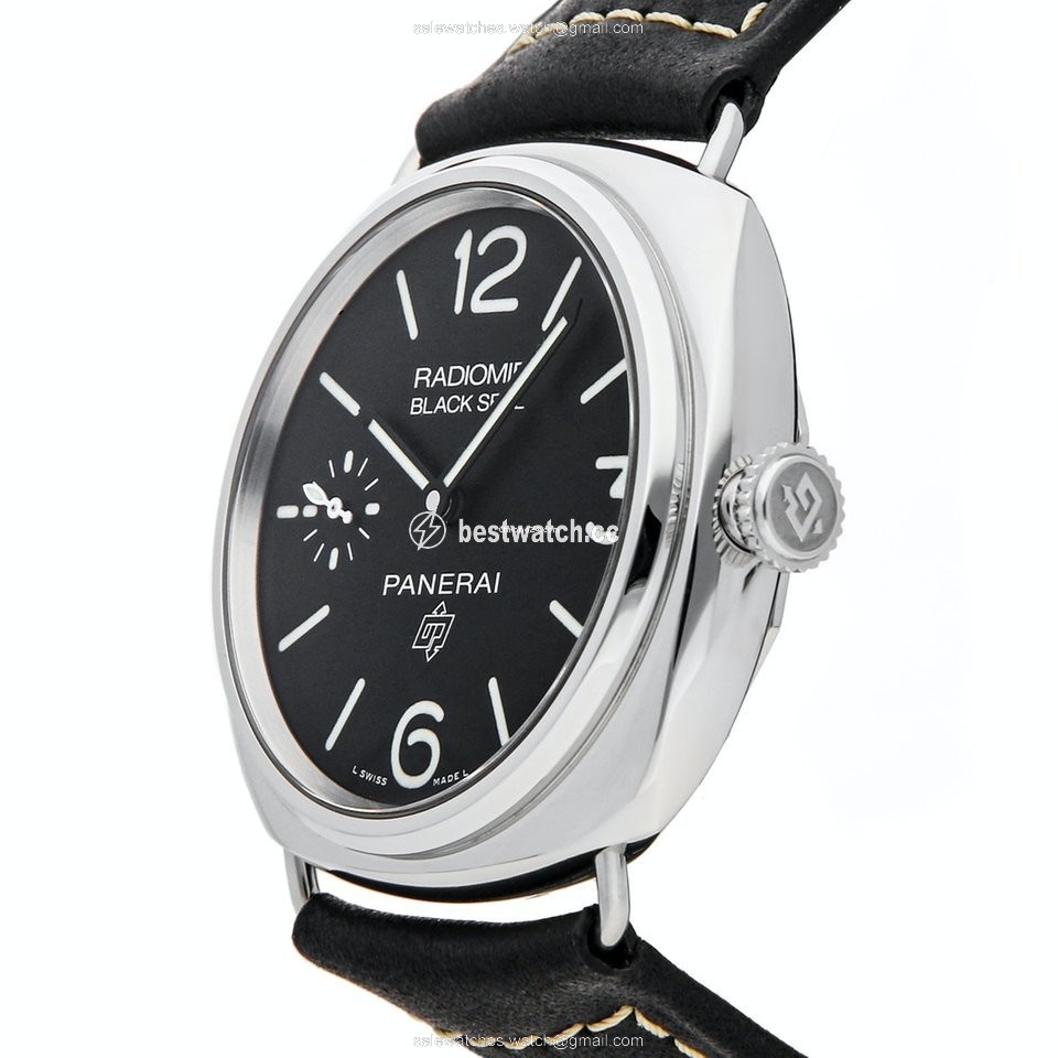 IMG_9086 Panerai Radiomir Black Seal Mens watch Unisex Manual winding Steel PAM00754 3