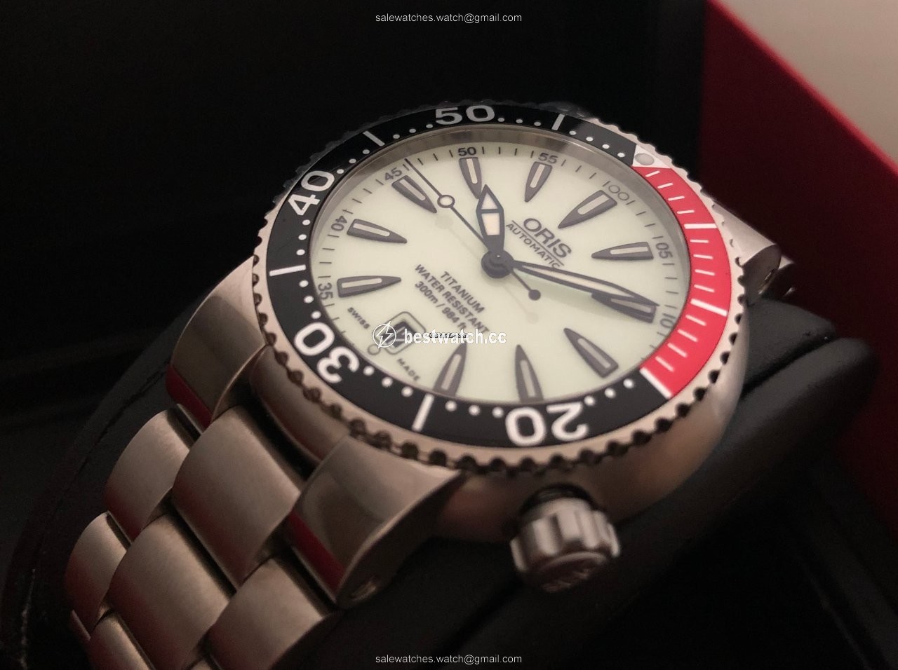 Oris TT1 Mens watch Unisex Automatic Titanium 7562P 3