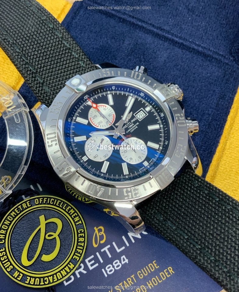 IMG_9086 Breitling Super Avenger II Mens watch Unisex Automatic Steel A13371 3
