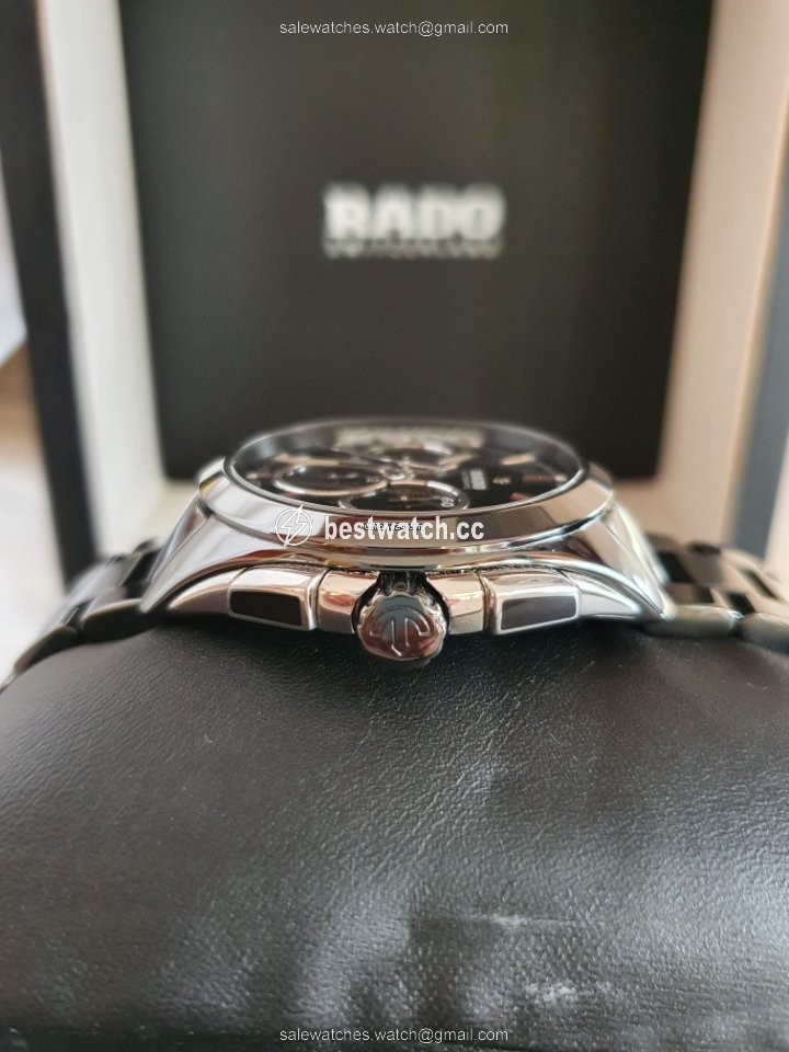 IMG_9086 Rado HyperChrome Chronograph Mens watch Unisex Automatic Ceramic R32275152 or 01.650.0275.3.015 3