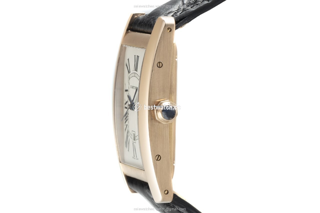 Cartier Tank Americaine Mens watch Unisex Automatic Red gold W2620030 3