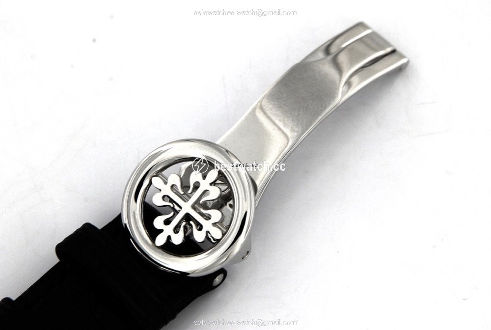 IMG_9086 Patek Philippe Perpetual Calendar Chronograph Mens watch Unisex Manual winding Platinum 5204P-011 3