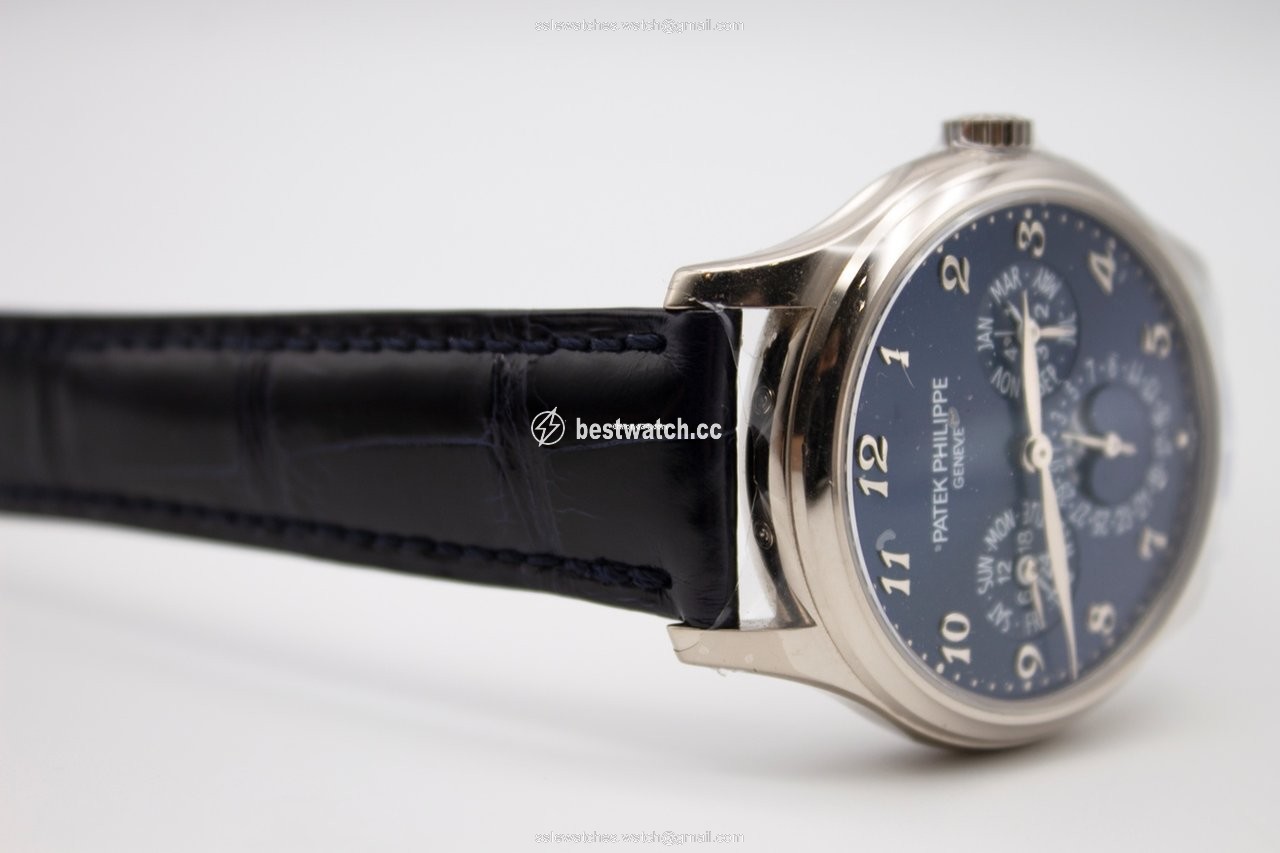 IMG_9086 Patek Philippe Perpetual Calendar Mens watch Unisex Automatic White gold 5327G-001 3