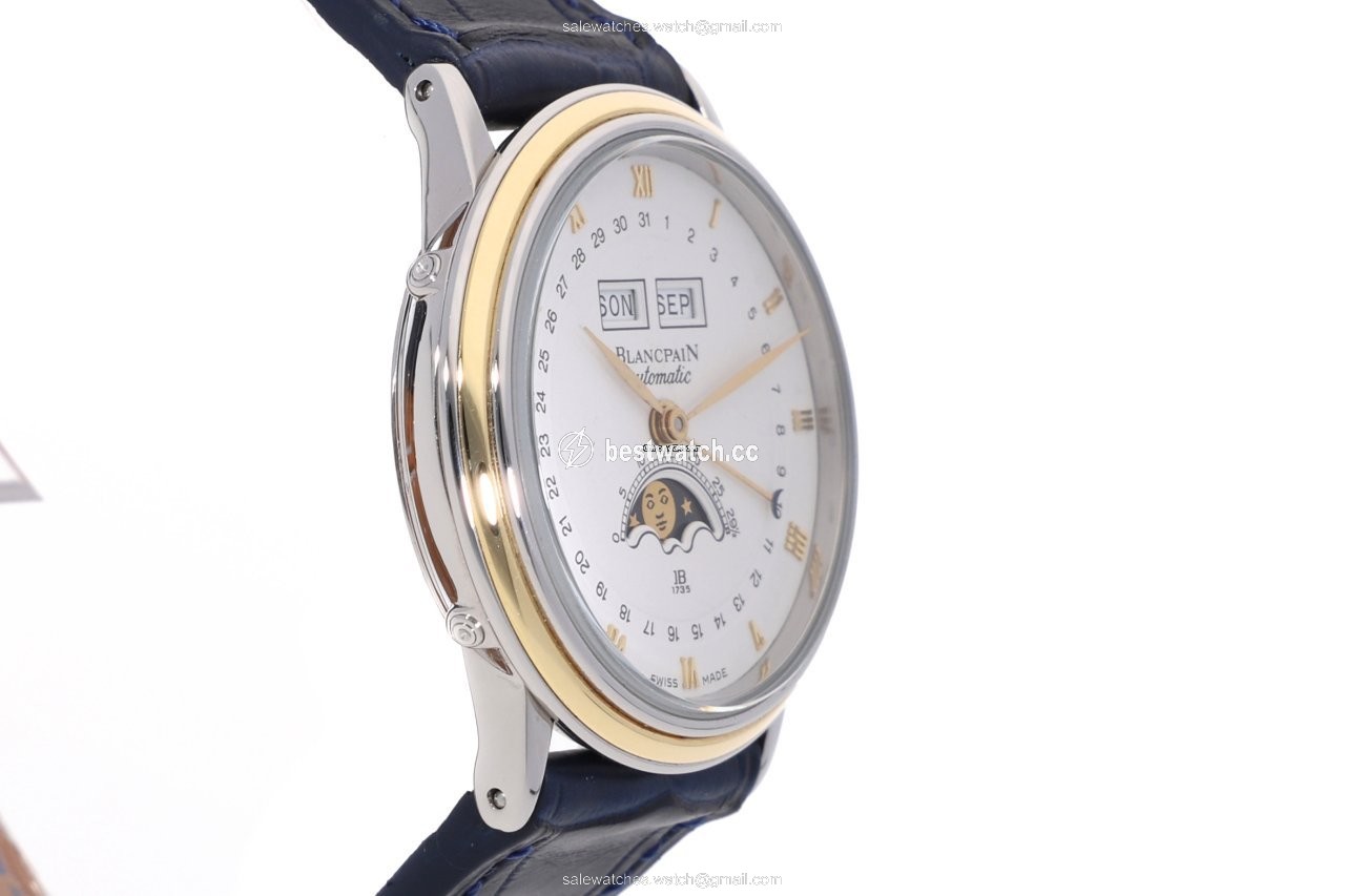 Blancpain Villeret Mens watch Unisex Automatic Gold Steel 6501 3