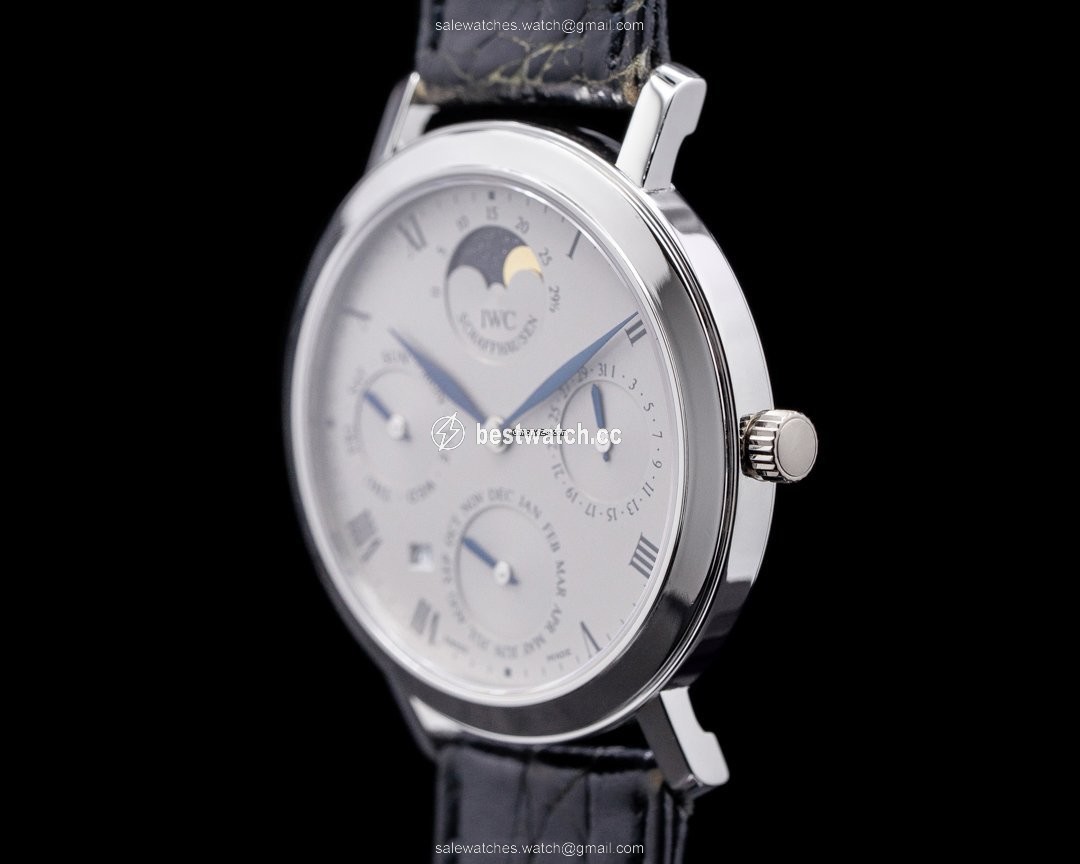 IMG_9086 IWC Portofino Mens watch Unisex Manual winding Platinum 2050 3
