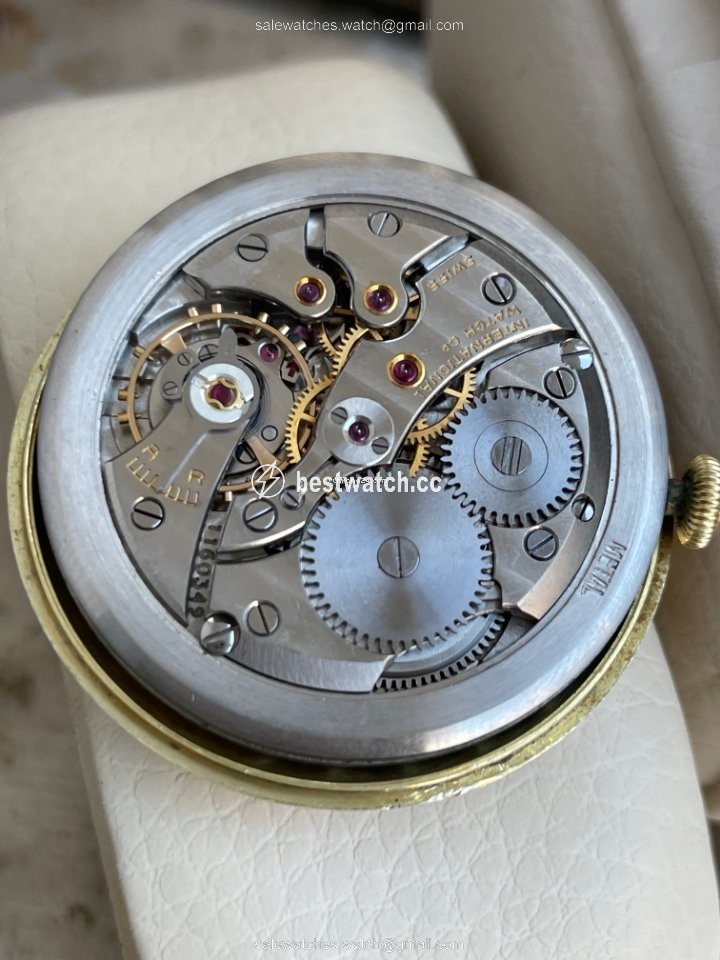 IMG_9086 IWC Mens watch Unisex Manual winding Yellow gold C89 3