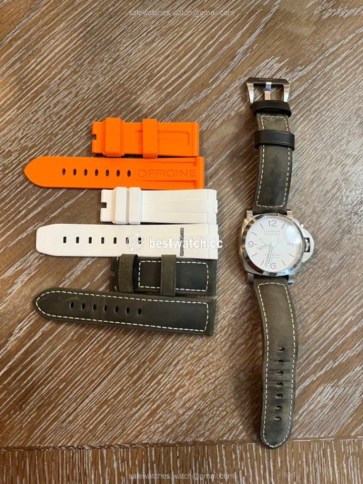 IMG_9086 Panerai Luminor Marina Mens watch Unisex Automatic Steel PAM 01314 3
