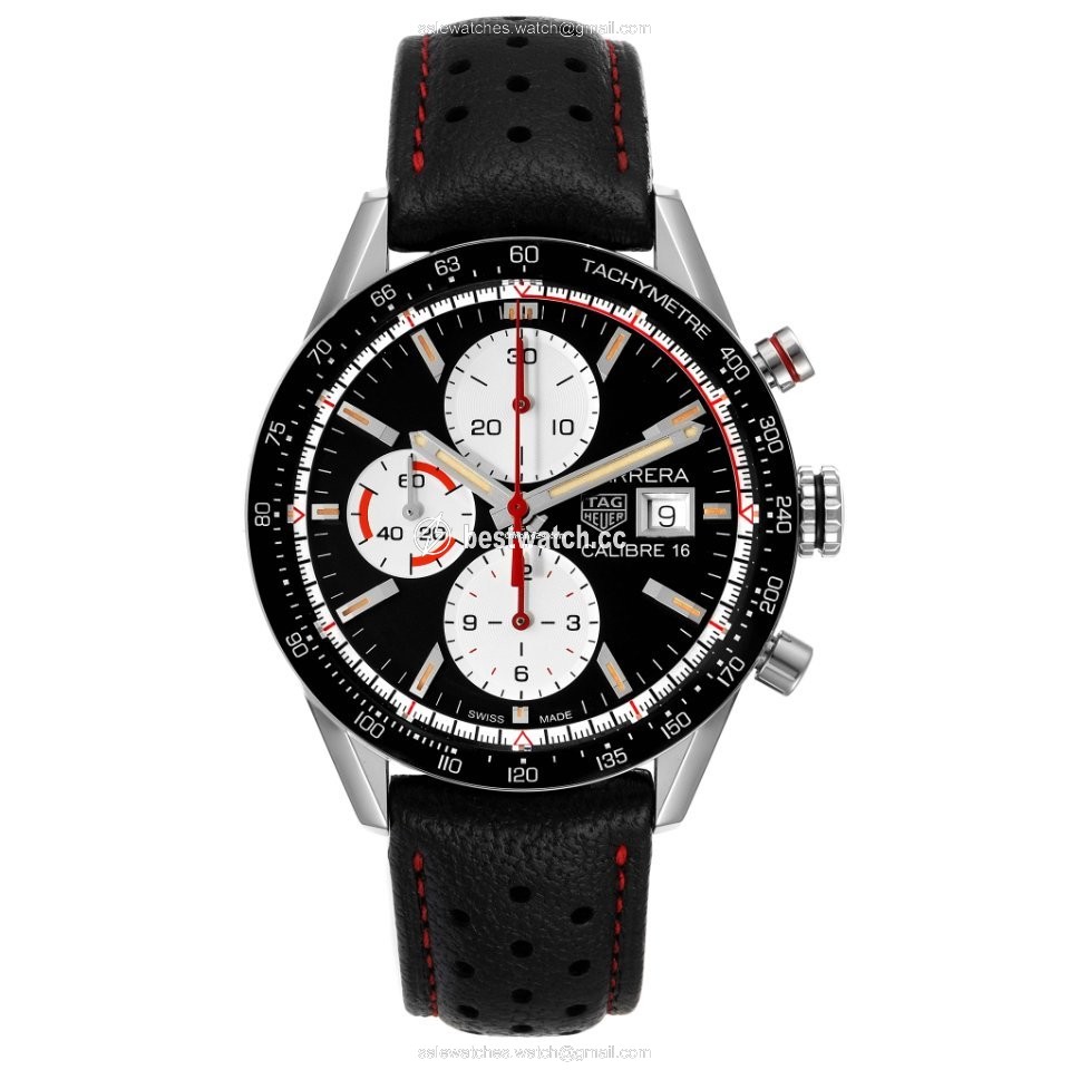 IMG_9086 TAG Heuer Carrera Calibre 16 Mens watch Unisex Automatic Steel CV201AP.FC6429 3