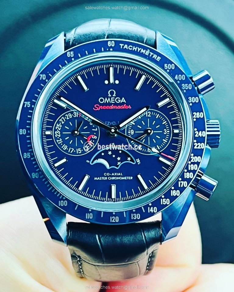 Omega Speedmaster Professional Moonwatch Moonphase Mens watch Unisex Automatic Ceramic 304.93.44.52.03.001 3