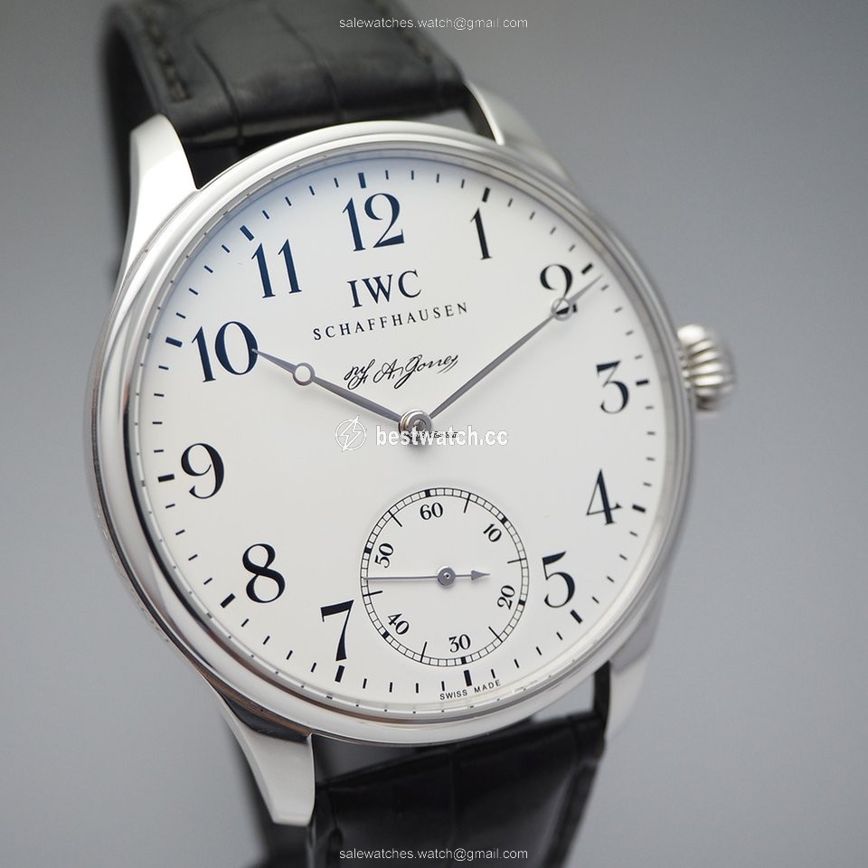 IMG_9086 IWC Portuguese Hand-Wound Manual winding Platinum IW5442-02 3