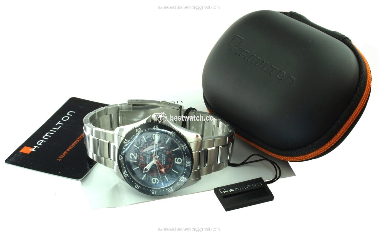 IMG_9086 Hamilton Khaki Pilot Mens watch Unisex Automatic Steel H767550 3