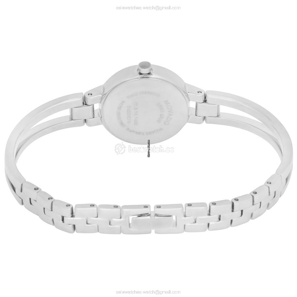 IMG_9086 Movado Amorosa Womens watch Quartz Steel 607154 3