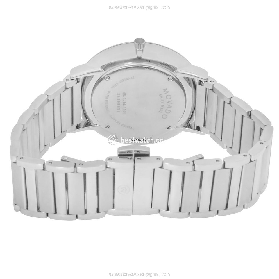IMG_9086 Movado Mens watch Unisex Quartz Steel 607167 3