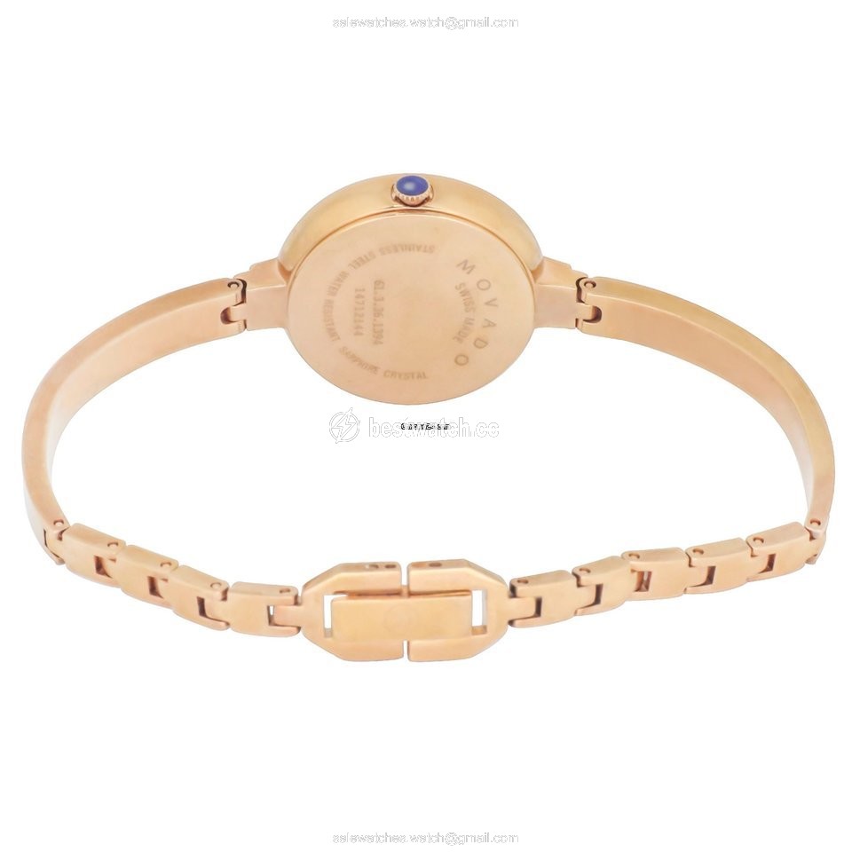 IMG_9086 Movado Bela Womens watch Quartz Gold Steel 607082 3