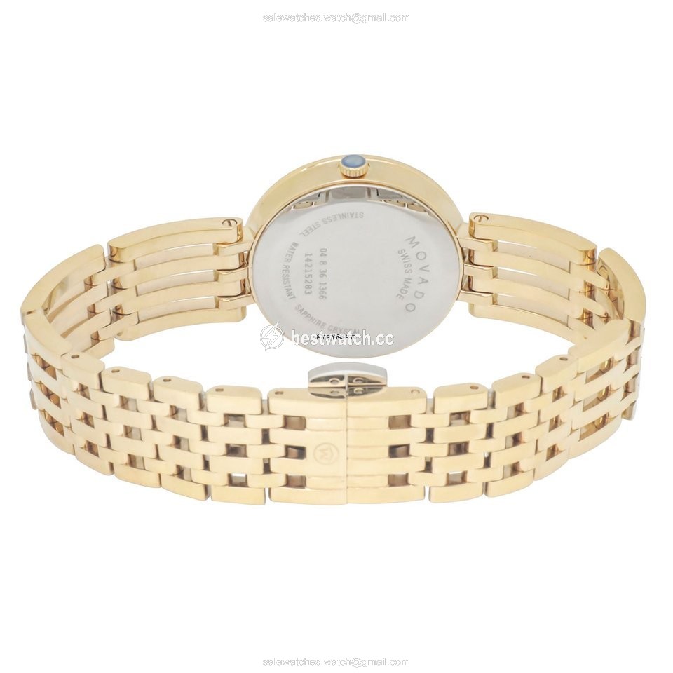 IMG_9086 Movado Esperanza Womens watch Quartz Steel 607054 3