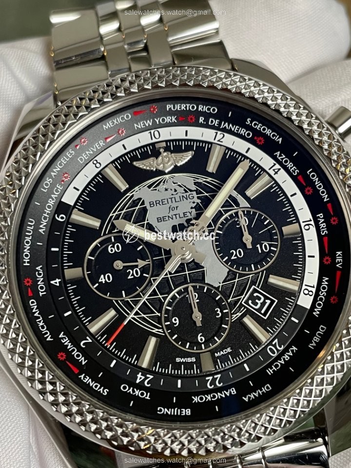 IMG_9086 Breitling Bentley B05 Unitime Mens watch Unisex Automatic Steel AB0521U4 BD79 3