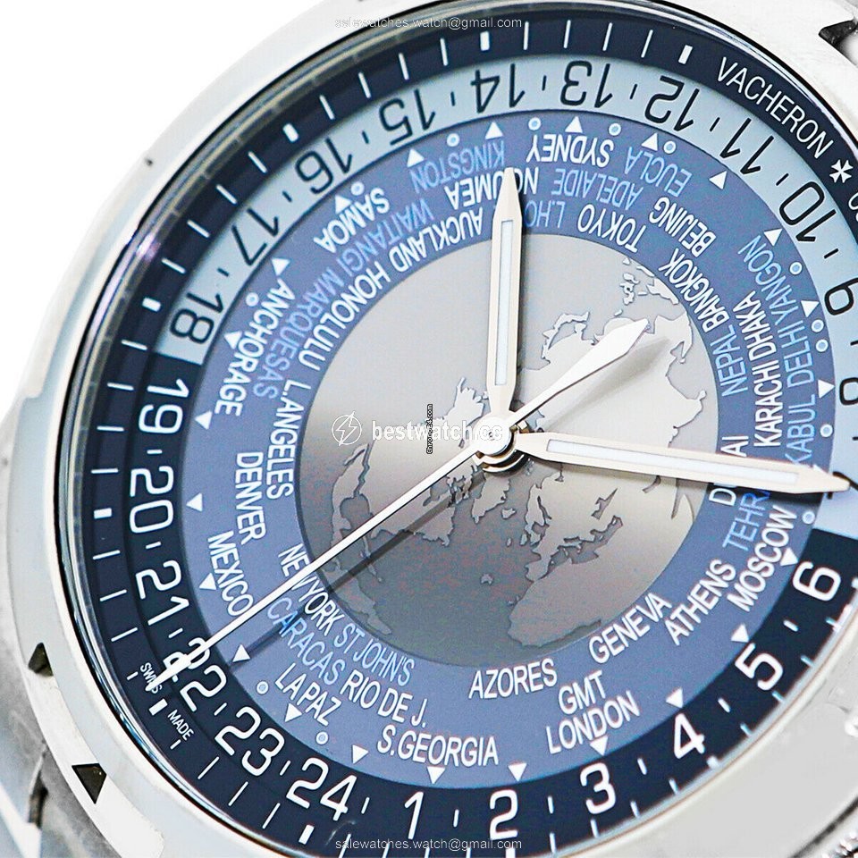 Vacheron Constantin Overseas World Time Automatic Steel 7700V 110A-B172 3