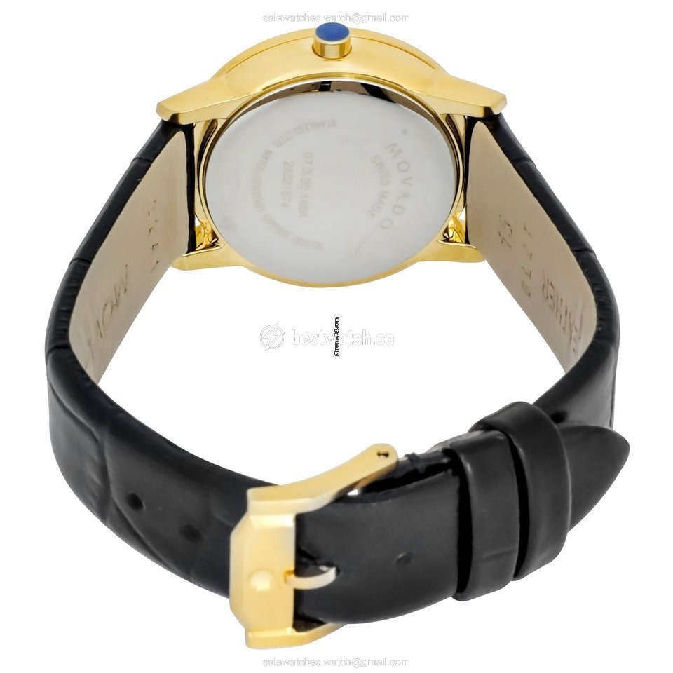 Movado Museum Womens watch Quartz Gold Steel 607222 3