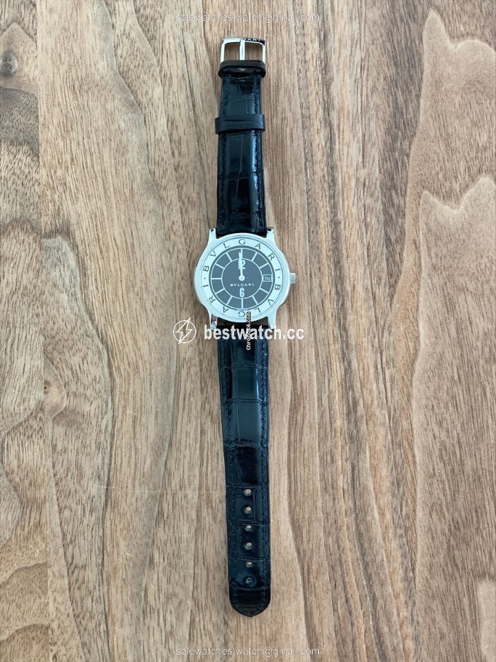 Bulgari Solotempo Mens watch Unisex Quartz Steel ST35S 3