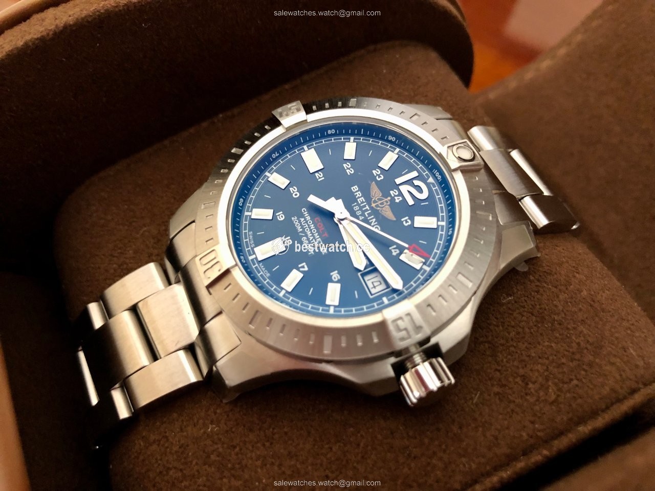 Breitling Chronomat Colt Mens watch Unisex Automatic Steel A17313101C1A1 3
