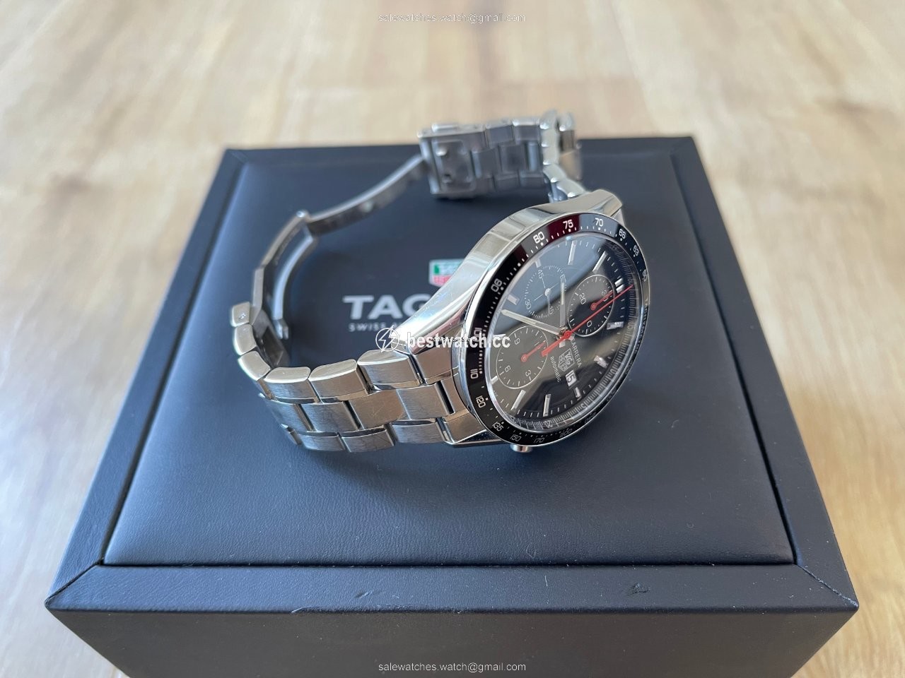 IMG_9086 TAG Heuer Carrera Calibre 16 Mens watch Unisex Automatic Steel CV2014-3 3