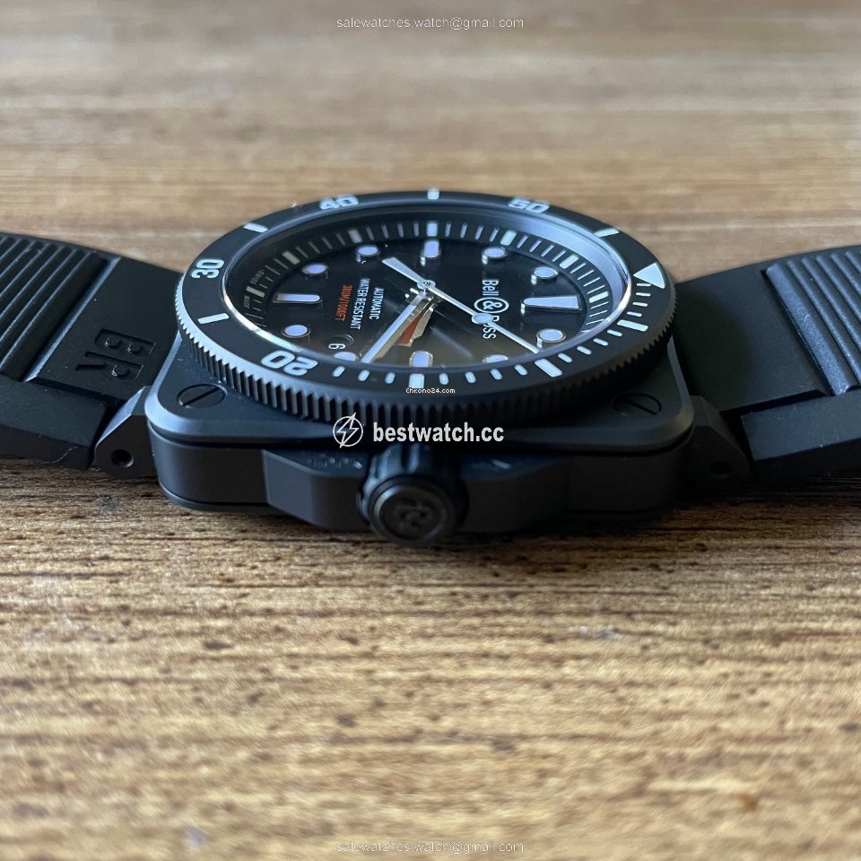 IMG_9086 Bell & Ross BR 03-92 Ceramic Mens watch Unisex Automatic Ceramic BR0392-D-BL-CE SRB 3