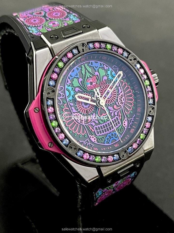 IMG_9086 Hublot Big Bang Mens watch Unisex Automatic Ceramic 465.CX.1190.VR.1299.MEX18 3