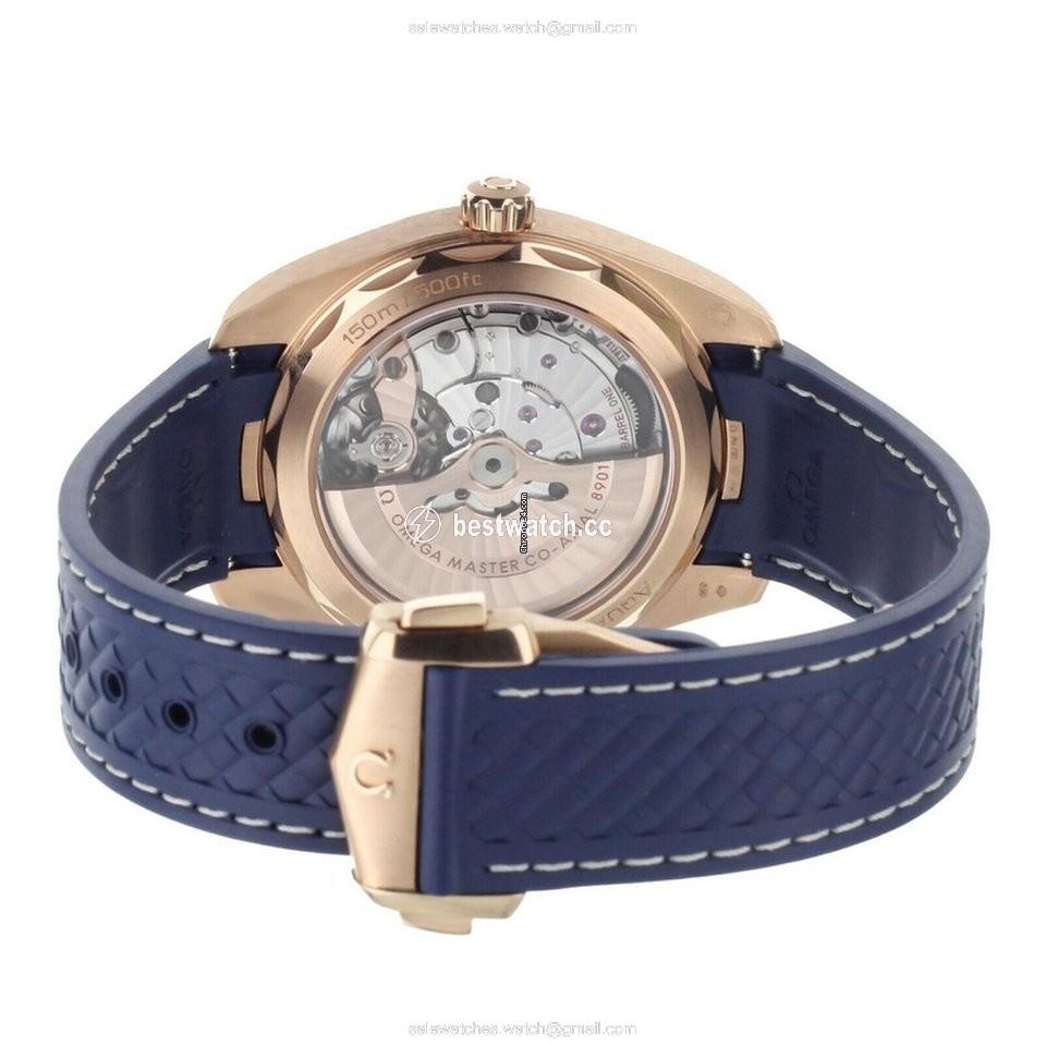 IMG_9086 Omega Seamaster Aqua Terra Mens watch Unisex Automatic Rose gold 220.52.41.21.03.001 3