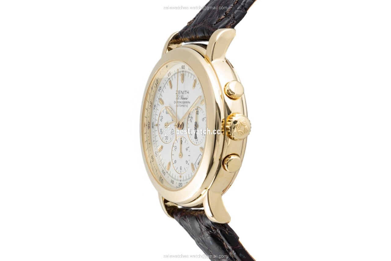 Zenith El Primero Chronograph Mens watch Unisex Automatic Yellow gold 06-0250-400 3