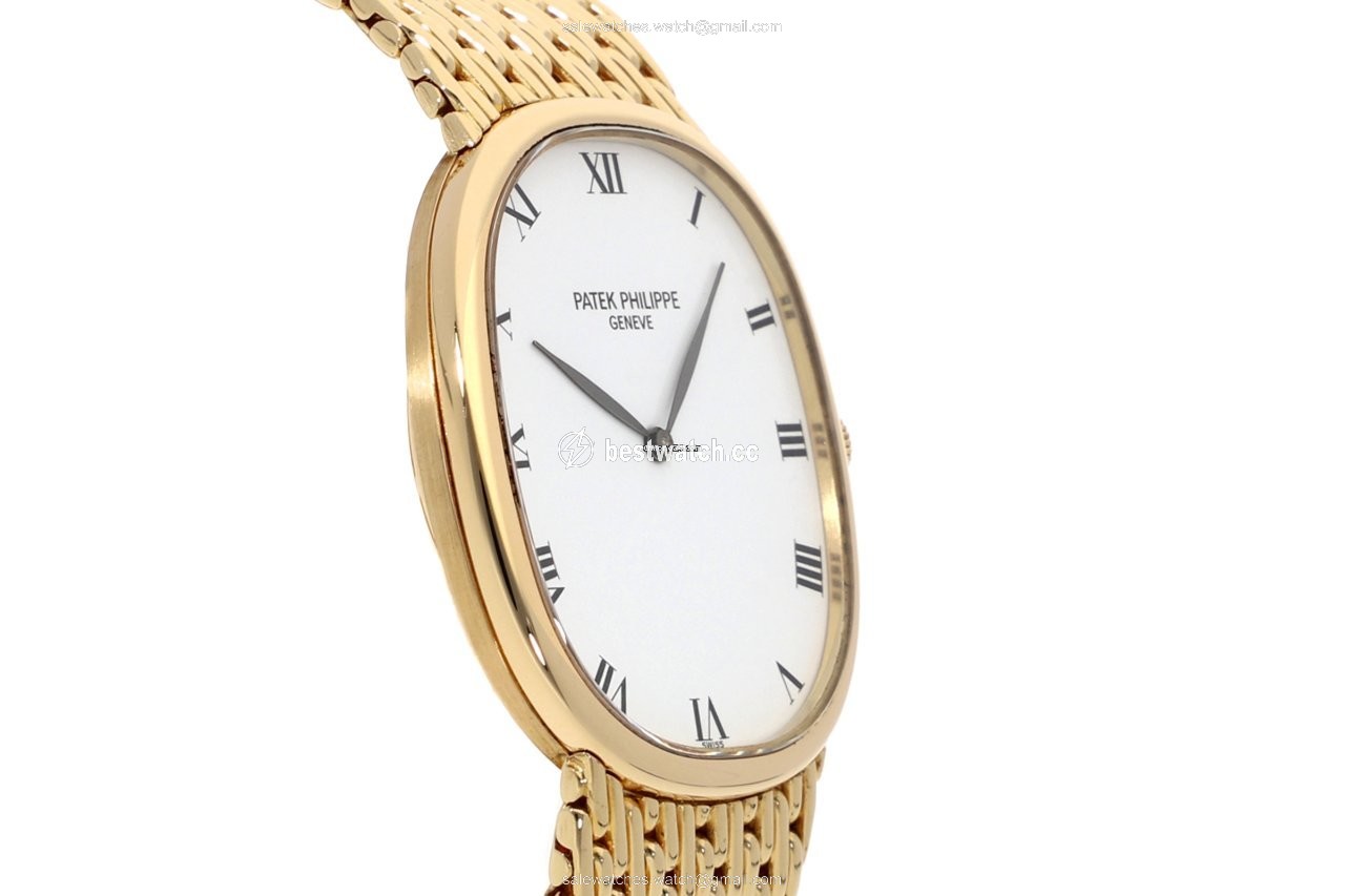 IMG_9086 Patek Philippe Golden Ellipse Mens watch Unisex Manual winding Yellow gold 3848 8 3