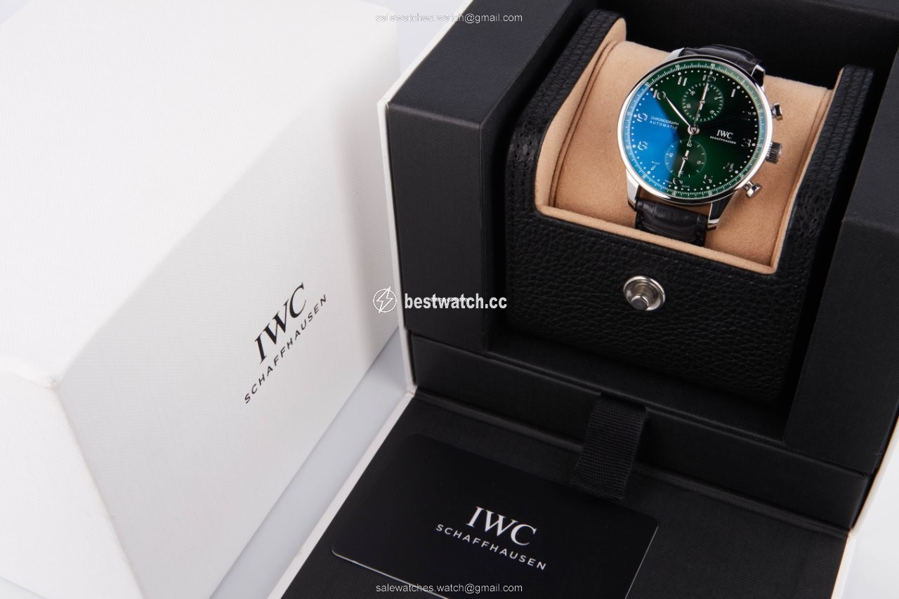 IMG_9086 IWC Portuguese Chronograph Mens watch Unisex Automatic Steel IW371615 3