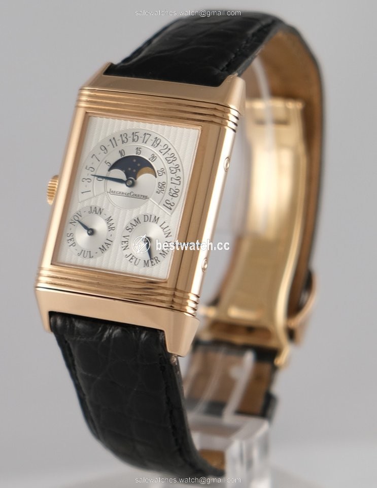 IMG_9086 Jaeger-LeCoultre Reverso Mens watch Unisex Manual winding Rose gold 270 2 55 3