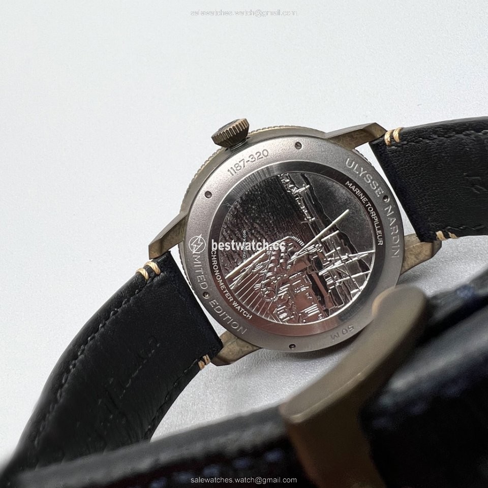 Ulysse Nardin Marine Torpilleur Mens watch Unisex Automatic Bronze 1187-320LE 63 3