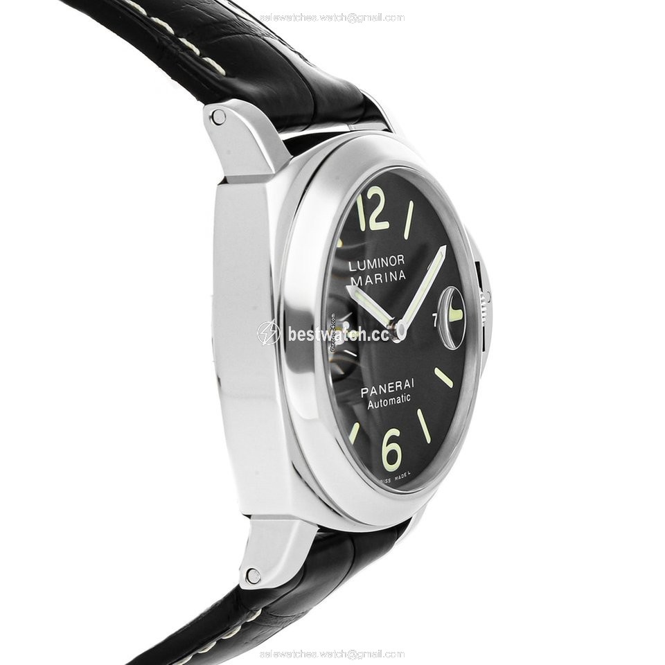 IMG_9086 Panerai Luminor Marina Automatic Mens watch Unisex Automatic Steel PAM00104 3