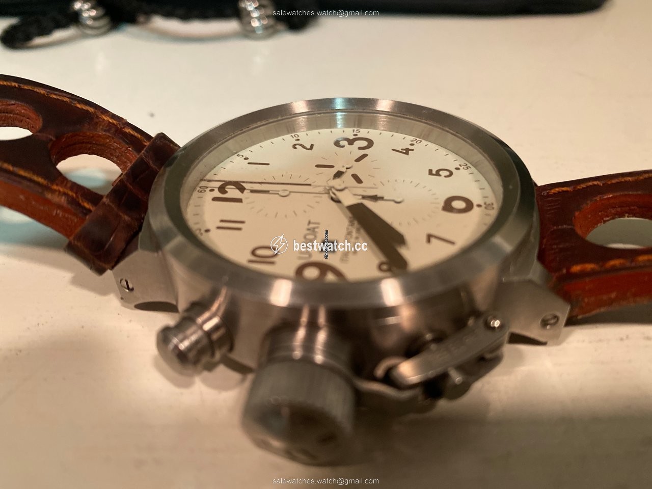 IMG_9086 U-Boat Flightdeck Mens watch Unisex Automatic Steel U-7750 50 3