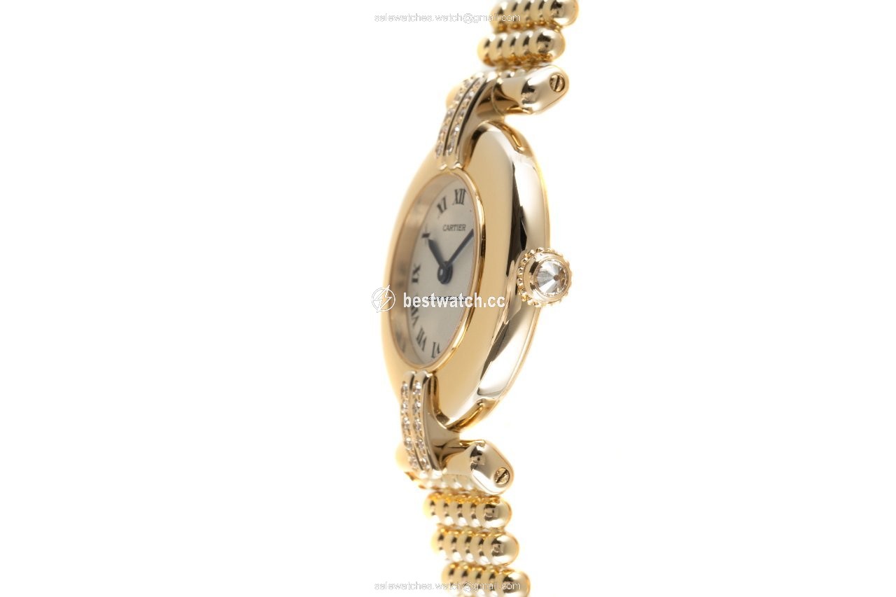 IMG_9086 Cartier Womens watch Quartz Yellow gold 8057911 3