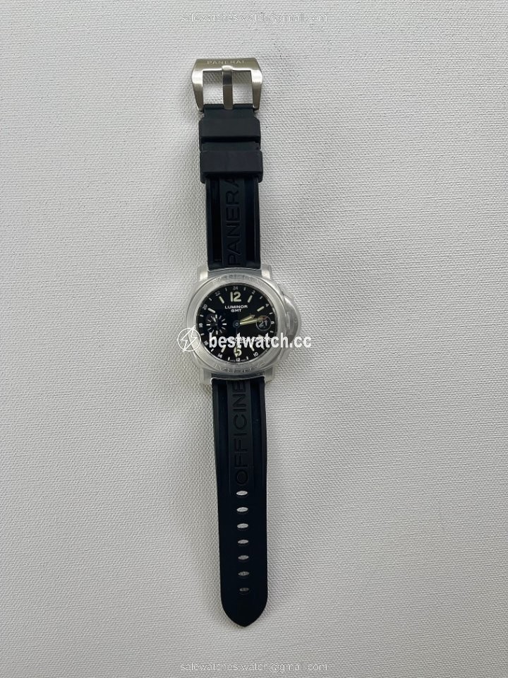 IMG_9086 Panerai Luminor GMT Automatic Mens watch Unisex Automatic Steel PAM 00244 3