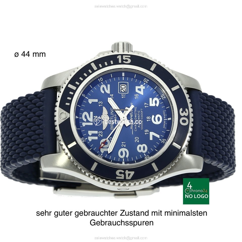 IMG_9086 Breitling Superocean II 44 Mens watch Unisex Automatic Steel A17392D8.C910.158S.A20SS.1 3