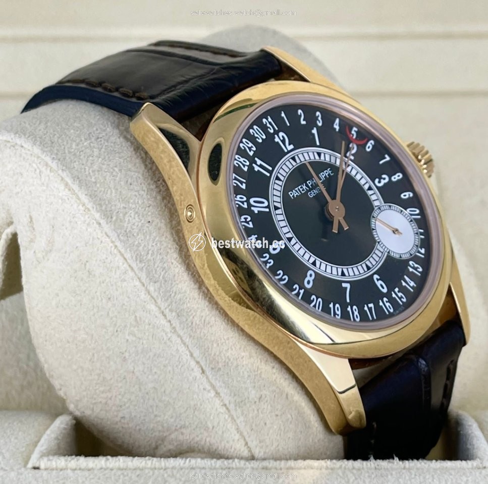 IMG_9086 Patek Philippe Calatrava Mens watch Unisex Automatic Rose gold 6000R-001 3