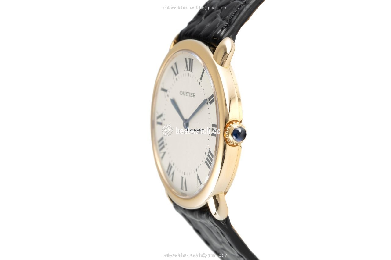 IMG_9086 Cartier Ronde Louis Cartier Mens watch Unisex Manual winding Yellow gold 0900 3