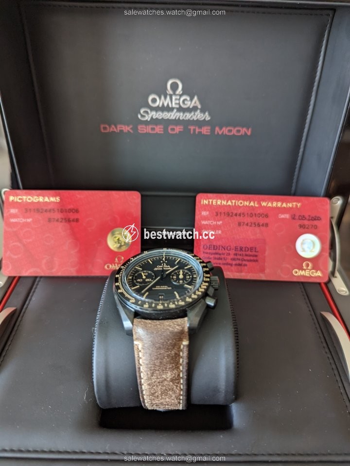 Omega Speedmaster Professional Moonwatch Mens watch Unisex Automatic Ceramic 31192445101006 3