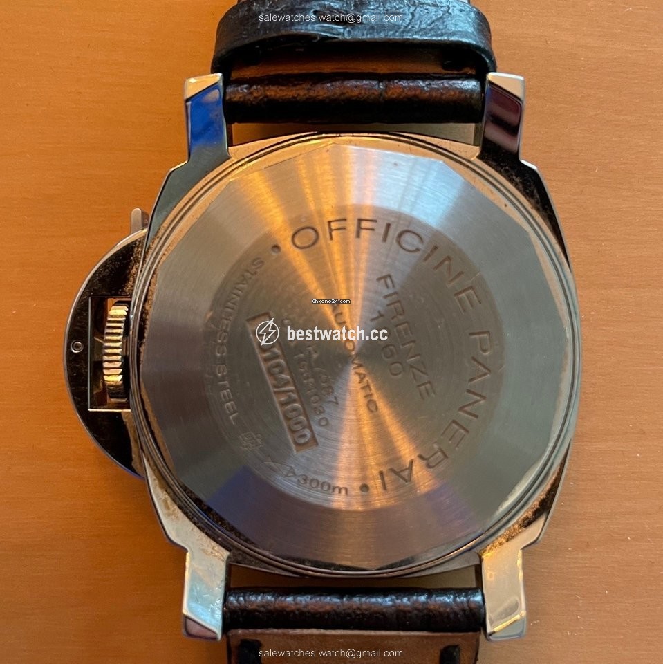 IMG_9086 Panerai Luminor Marina Automatic Mens watch Unisex Automatic Steel PAM 01048 3
