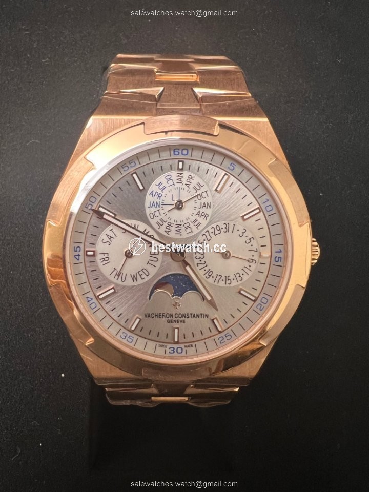 IMG_9086 Vacheron Constantin Overseas Mens watch Unisex Automatic Rose gold 4300V 120R-B064 3