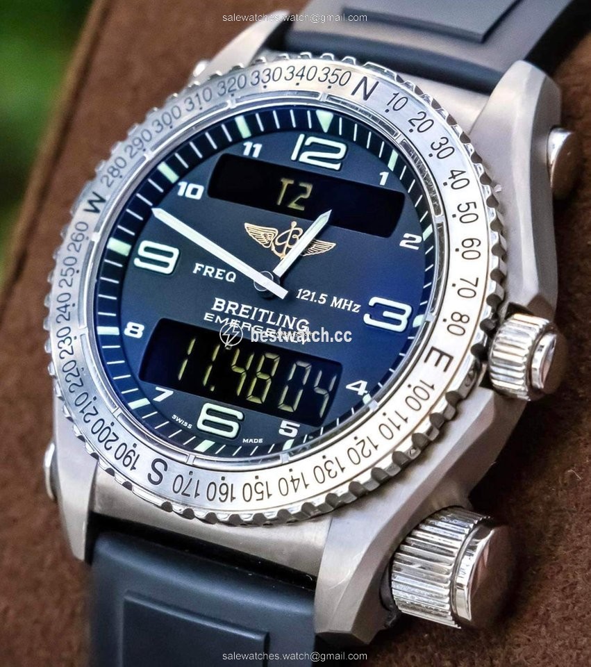 IMG_9086 Breitling Emergency Mens watch Unisex Quartz Titanium E7632110 B576 3