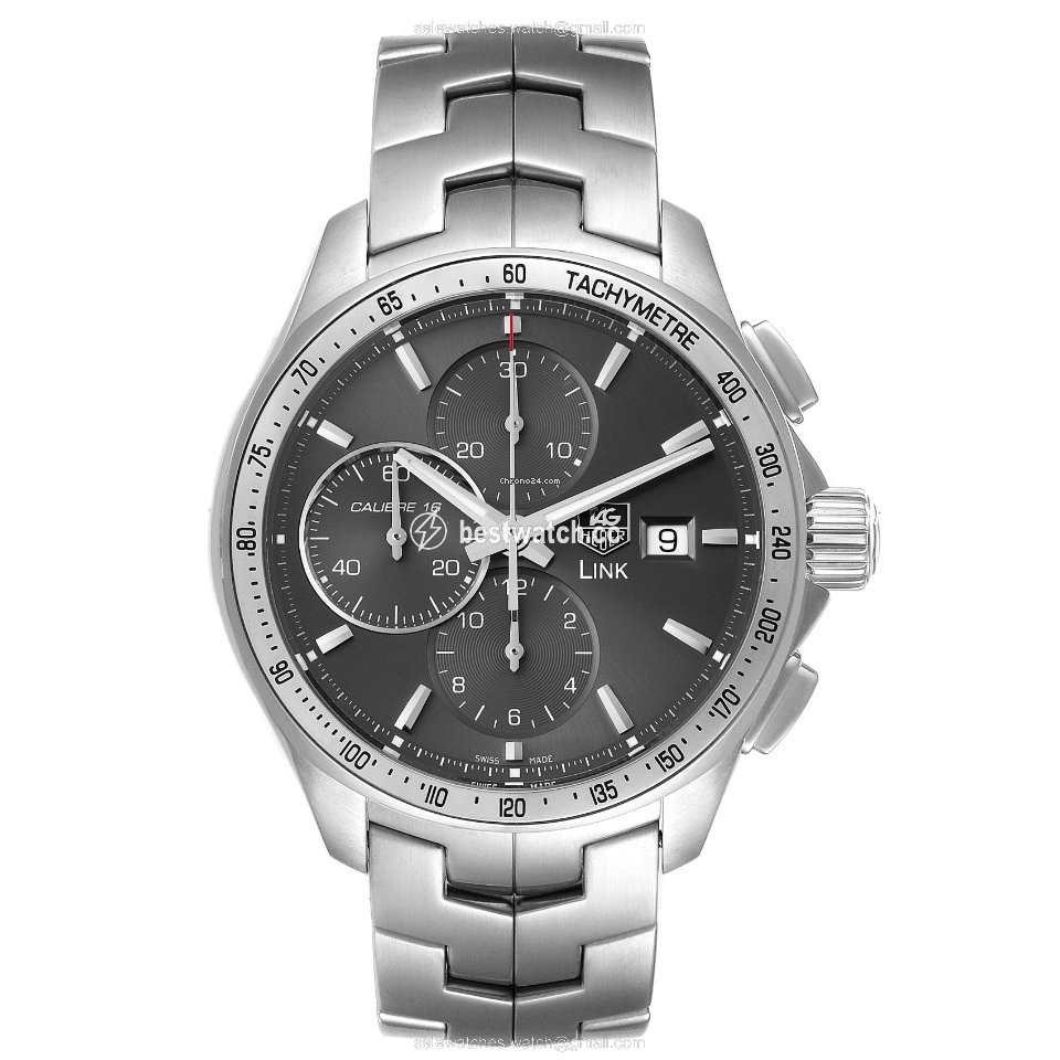 IMG_9086 TAG Heuer Link Calibre 16 Mens watch Unisex Automatic Steel CAT2017.BA0952 3