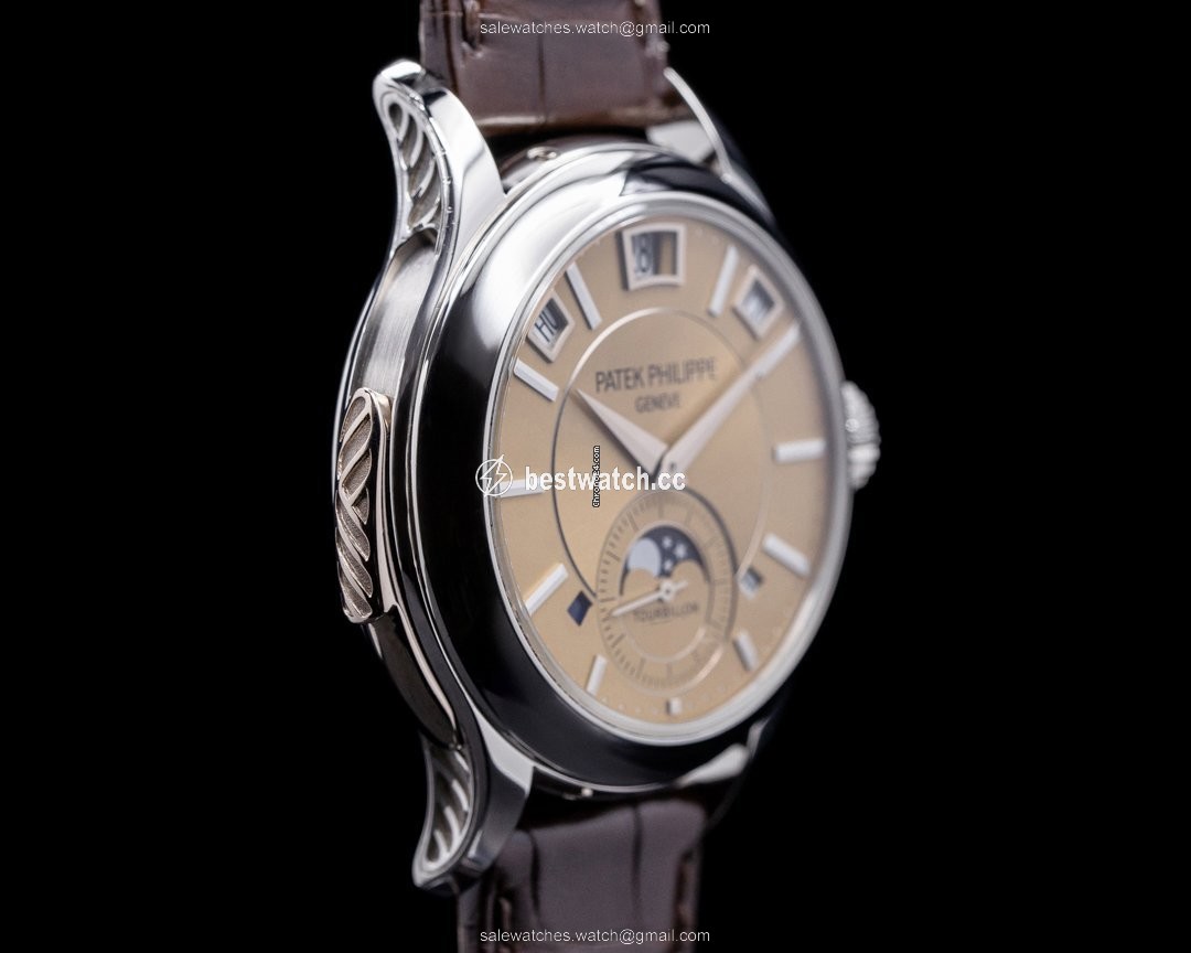 IMG_9086 Patek Philippe Minute Repeater Perpetual Calendar Mens watch Unisex Manual winding Platinum 5207P-001 3